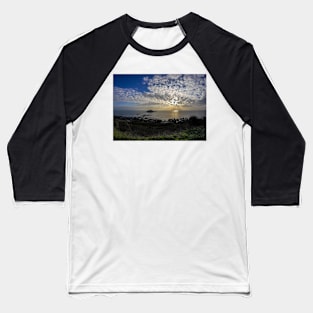 Mewstone Sunset from Wembury Point Baseball T-Shirt